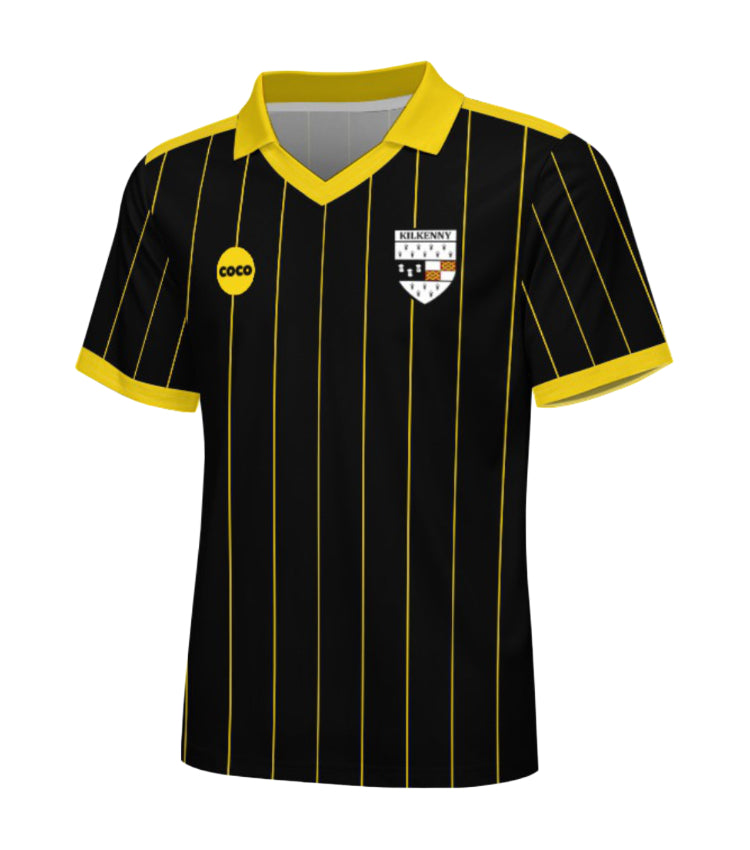 County Kilkenny Retro Jersey Pinstripe - Kids Age 9-10