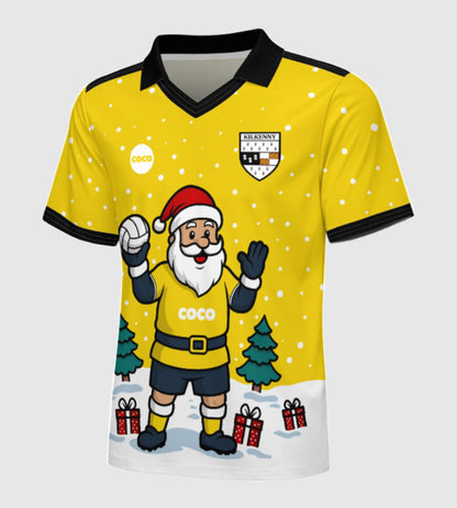 County Kilkenny Santa Jersey - Kids Age 9-10