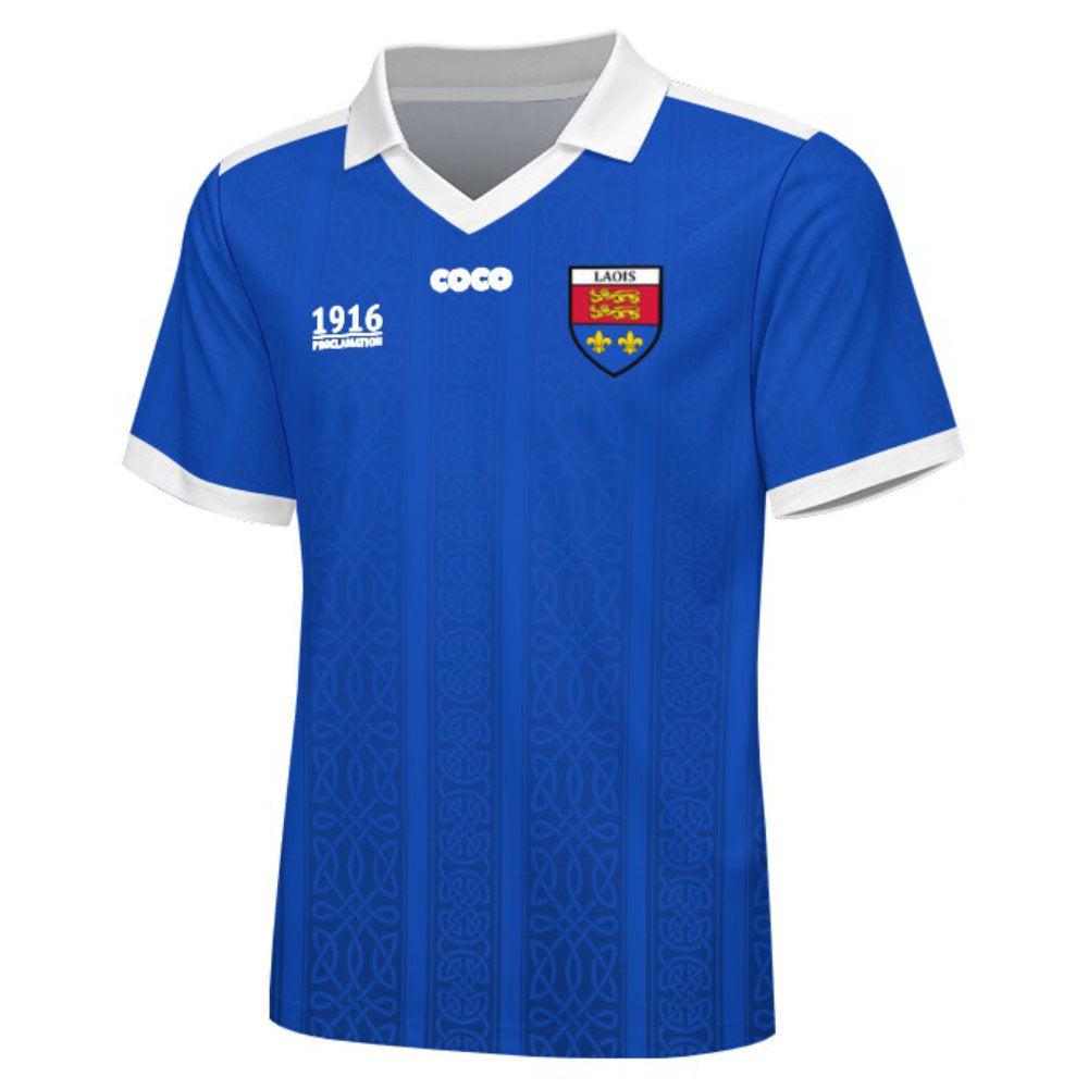 County Laois 1916 Proclamation Jersey - Kids Age 13-14
