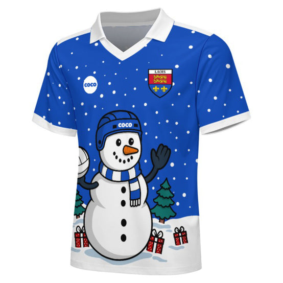 County Laois Christmas Jersey - Adults Snowman