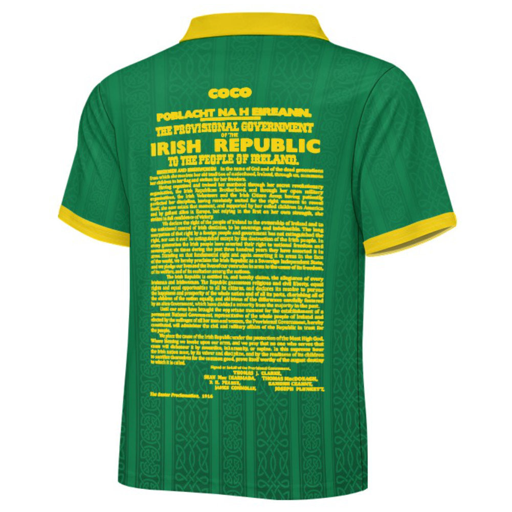 County Leitrim 1916 Proclamation Jersey - Adults