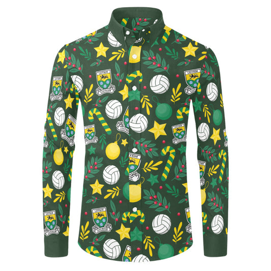 County Leitrim Christmas Button Up Shirt
