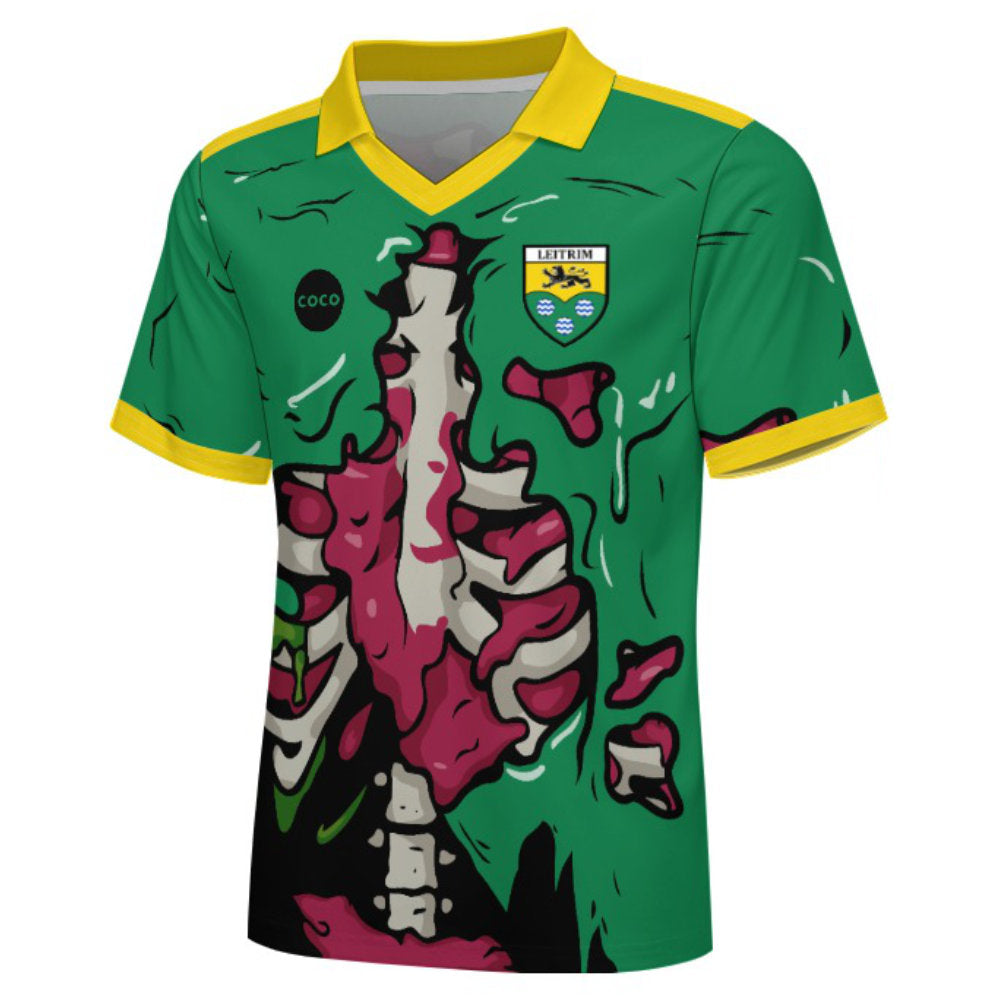 County Leitrim Spooky Halloween Jersey - Adults