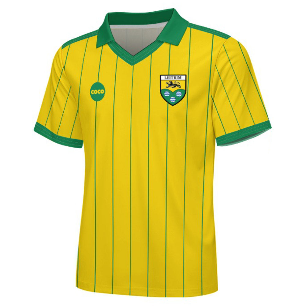 County Leitrim Retro Jersey Away Edition - Kids Age 13-14