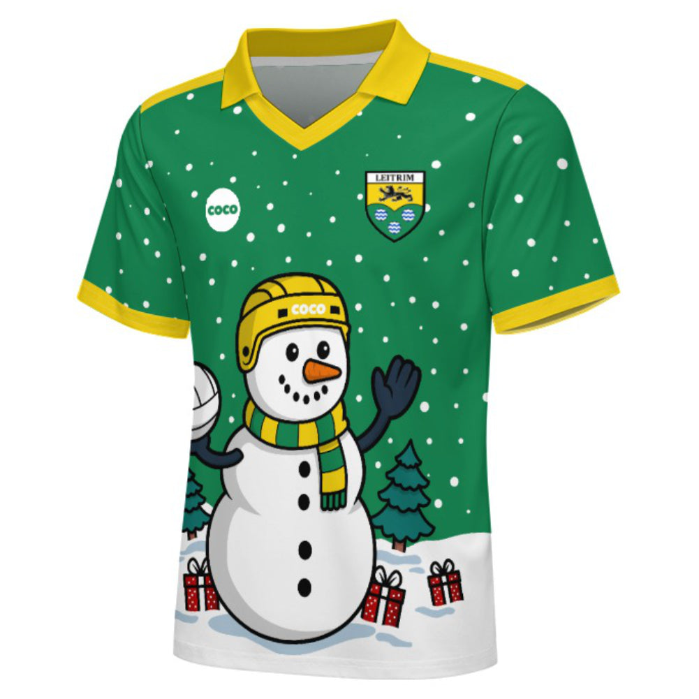 County Leitrim Christmas Jersey Snowman