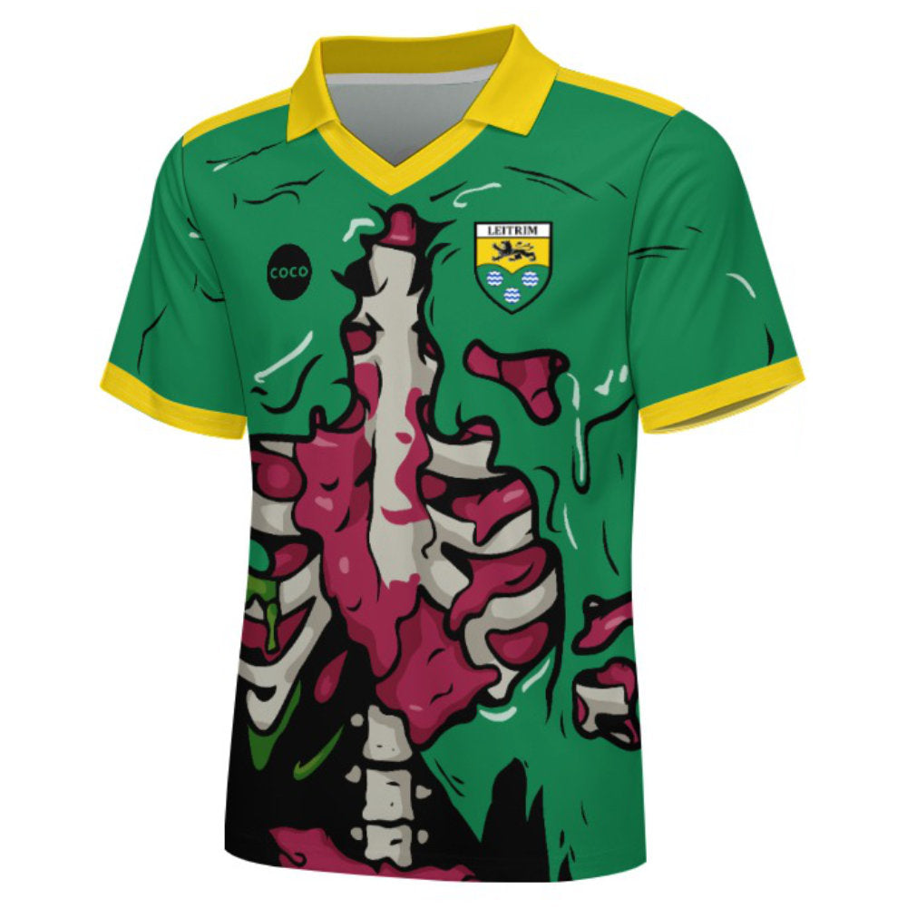 County Leitrim Spooky Halloween Jersey - Kids Age 13-14