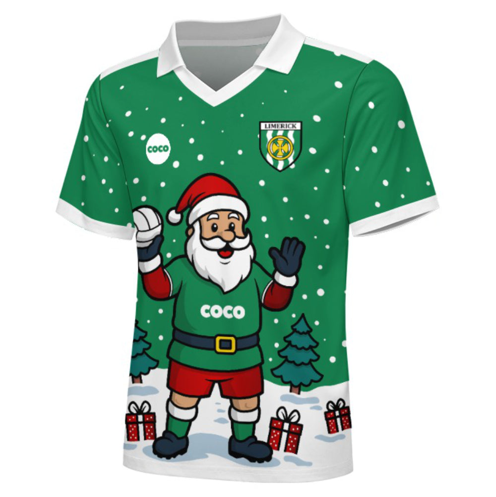 County Limerick Christmas Jersey - Kids Santa