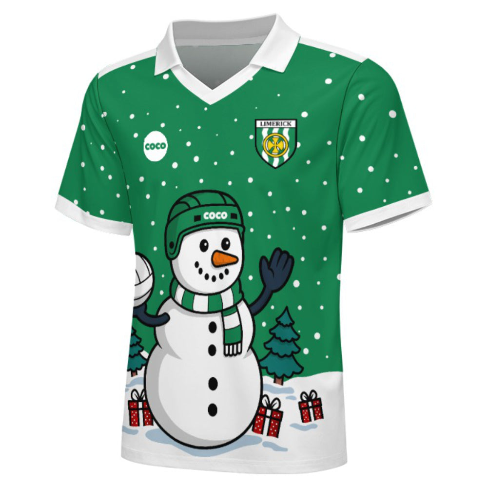 County Limerick Christmas Jersey - Adults Snowman