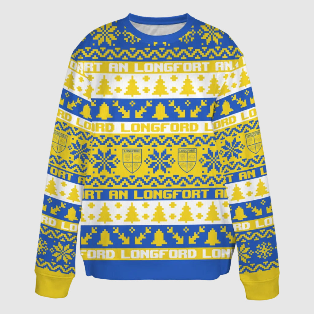 County Longford Classic Christmas Ugly Sweater