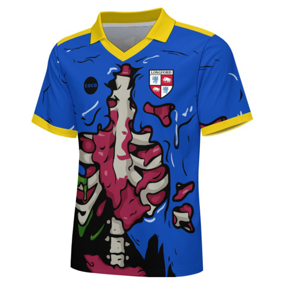County Longford Spooky Halloween Jersey - Adults