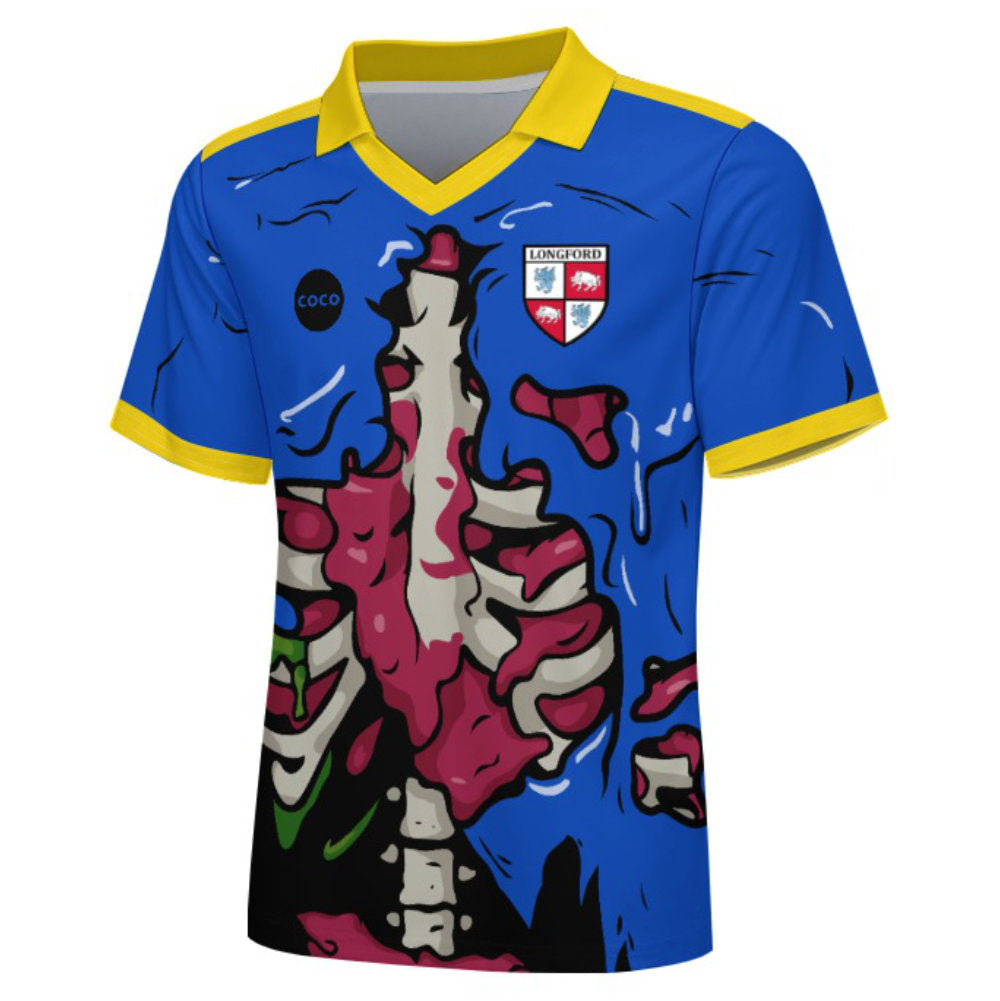 County Longford Spooky Halloween Jersey - Kids Age 13-14