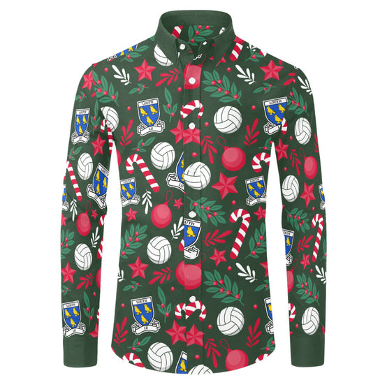 County Louth Christmas Button Up Shirt
