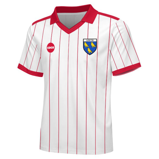 County Louth Retro Jersey Away Edition - Kids Age 13-14