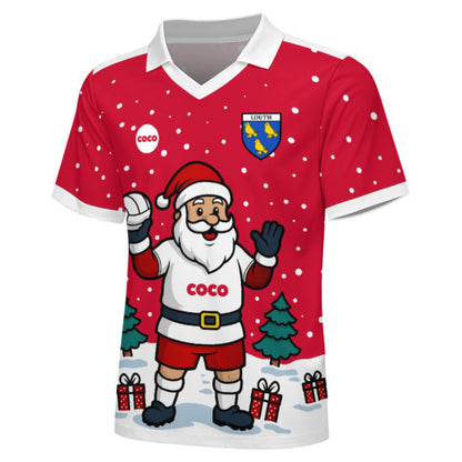 County Louth Santa Jersey - Kids Age 9-10
