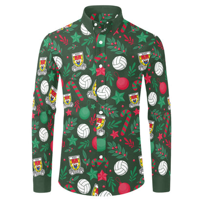 County Mayo Christmas Button Up Shirt