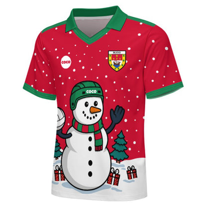 County Mayo Christmas Jersey Snowman