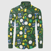 County Meath Christmas Button Up Shirt
