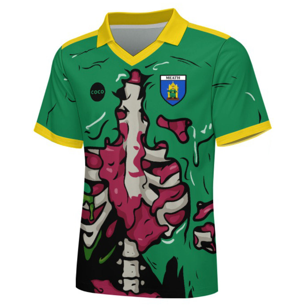 County Meath Spooky Halloween Jersey - Kids Age 13-14