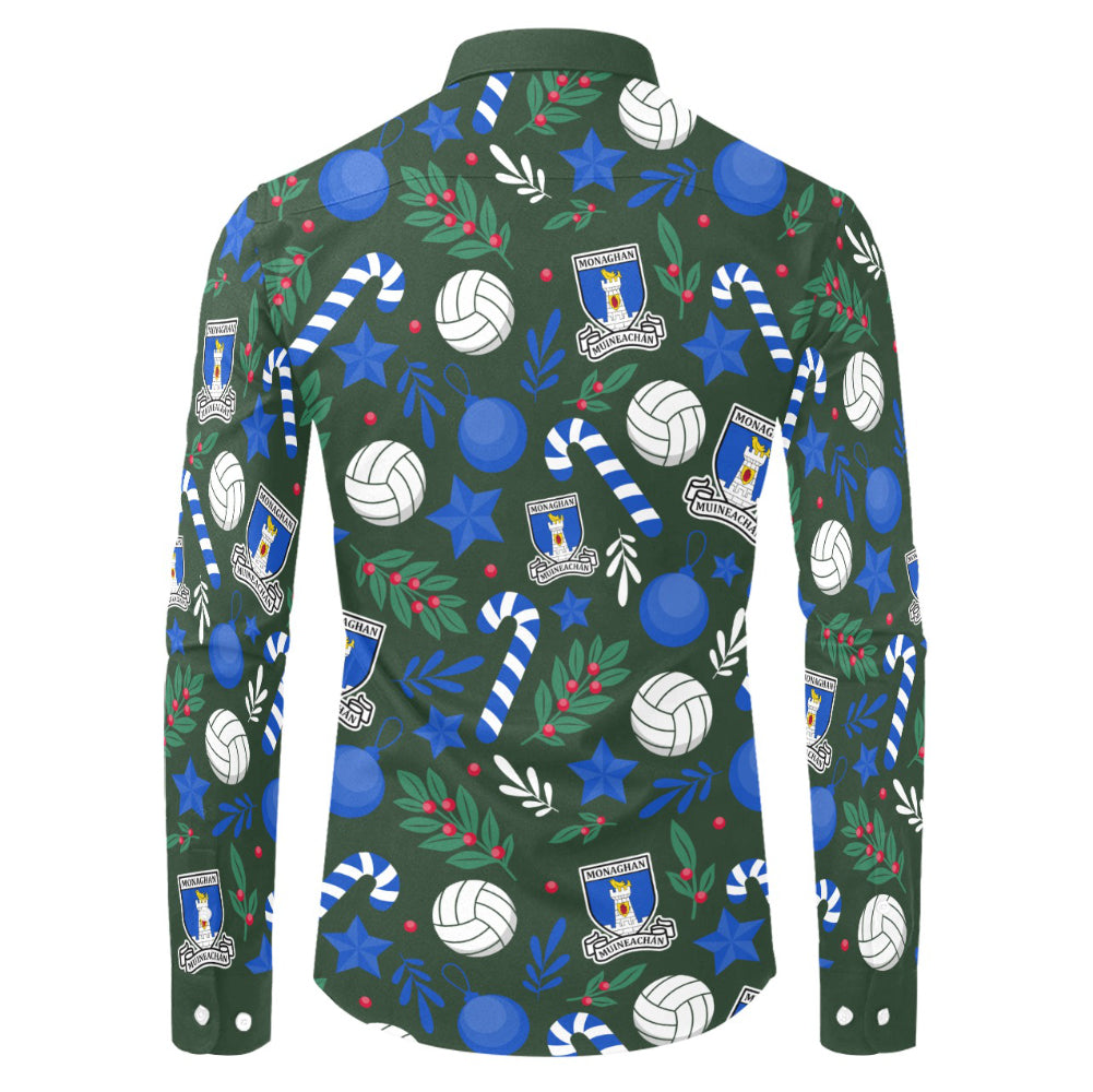 County Monaghan Christmas Button Up Shirt