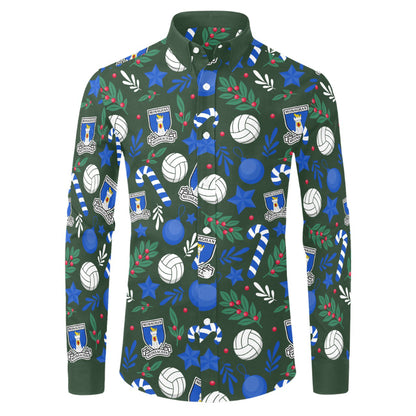 County Monaghan Christmas Button Up Shirt