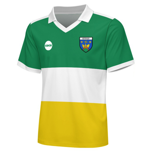 County Offaly Retro Jersey Home Edition - Adults