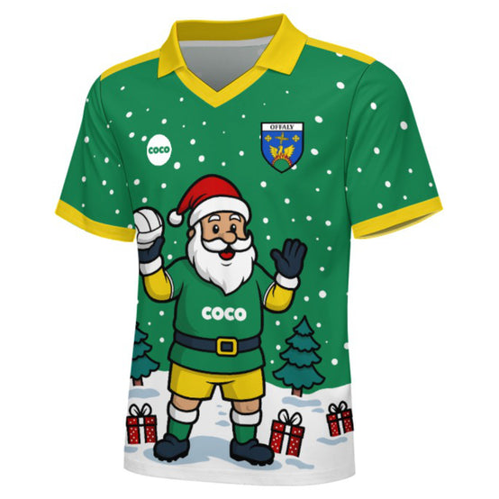County Offaly Christmas Jersey - Kids Santa