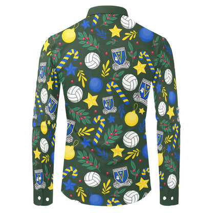 County Roscommon Christmas Button Up Shirt