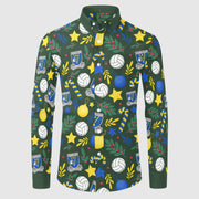 County Roscommon Christmas Button Up Shirt