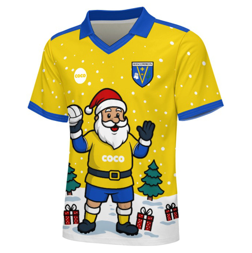 County Roscommon Christmas Jersey - Kids Age 9-10