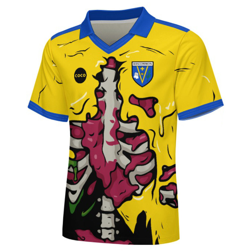 County Roscommon Spooky Halloween Jersey - Kids Age 13-14
