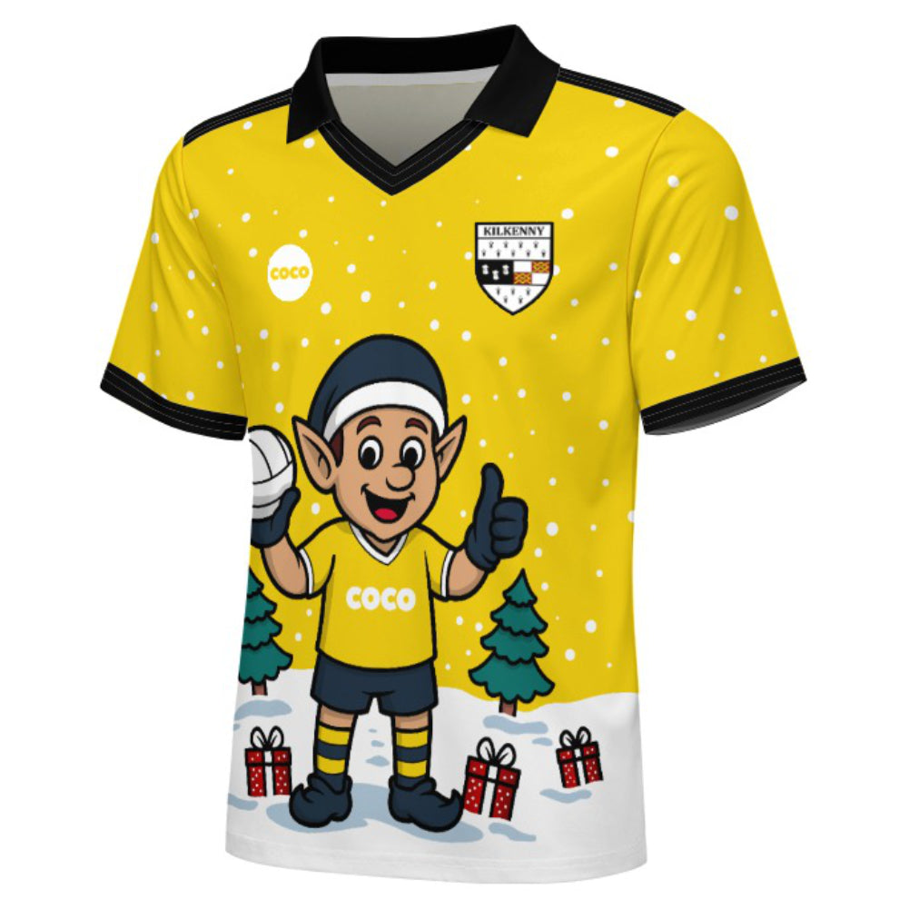 County Kilkenny Christmas Jersey - Adults Elf