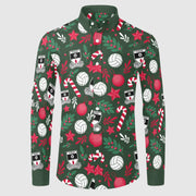 County Tyrone Christmas Button Up Shirt