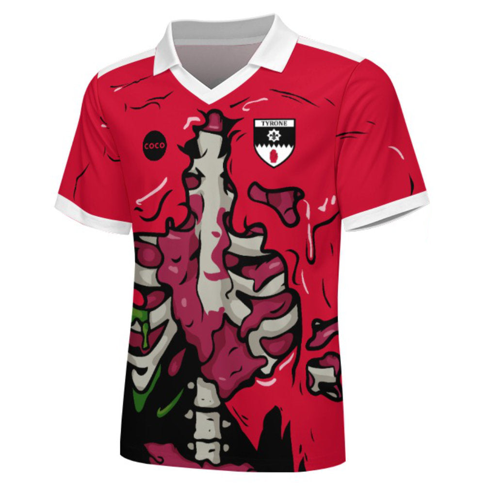 County Tyrone Spooky Halloween Jersey - Kids Age 13-14