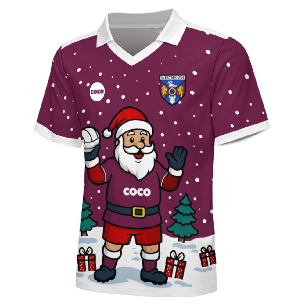 County Westmeath Christmas Jersey - Kids Santa