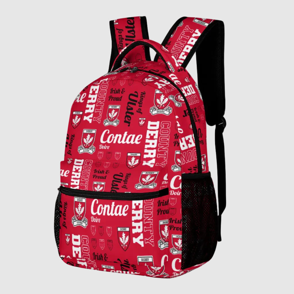 County Derry Backpack, Lunch Bag & Pencil Case Set