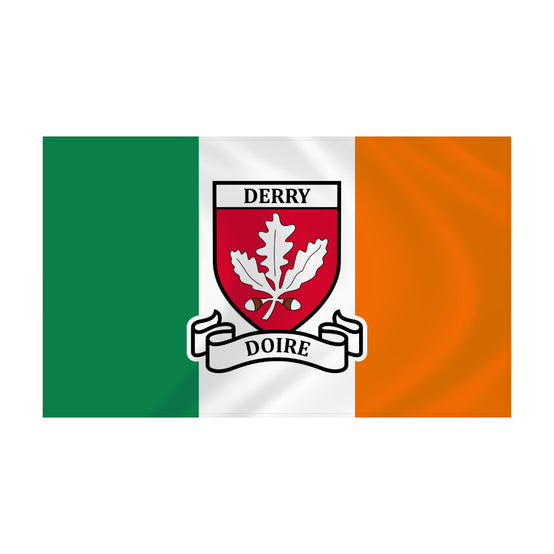 County Derry Tricolour Flag