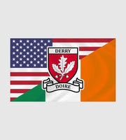 County Derry Irish American Flag