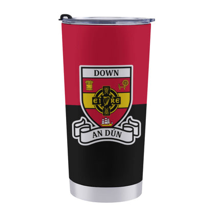 County Down Classic Crest 20oz Travel Mug