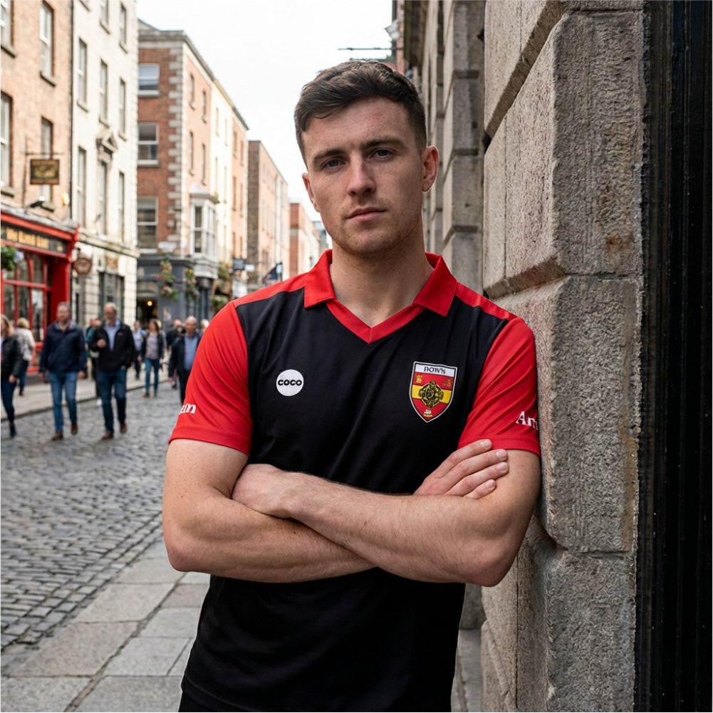 County Down Retro Jersey Away