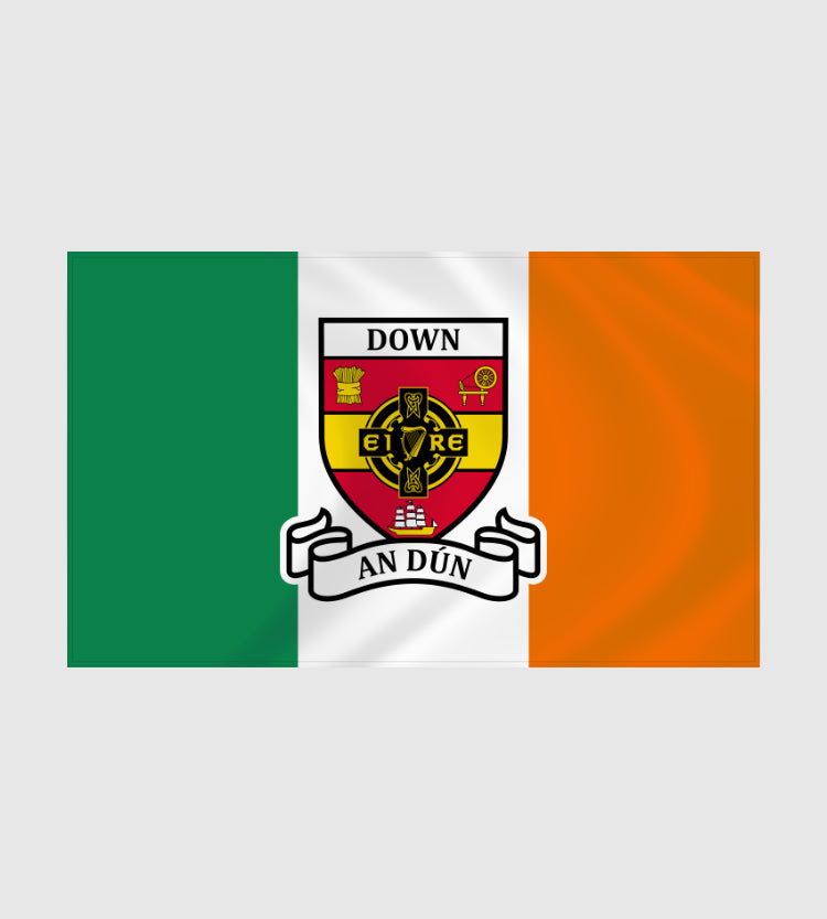 County Down Tricolour Flag