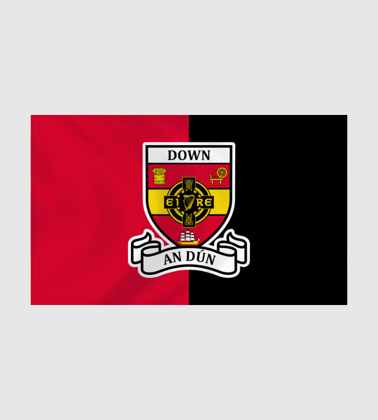 County Down Classic Crest Flag