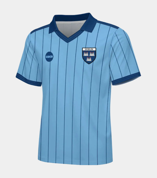 County Dublin Retro Jersey Pinstripe