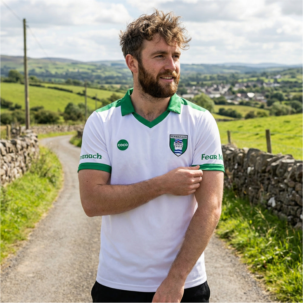 County Fermanagh Retro Jersey Away