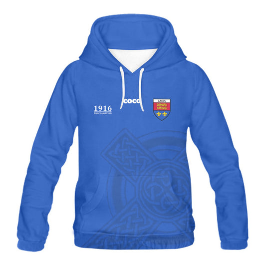 County Laois 1916 Proclamation Hoodie - Adults 4XL