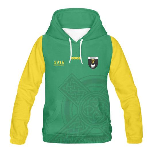 County Kerry 1916 Proclamation Hoodie - Adults 4XL