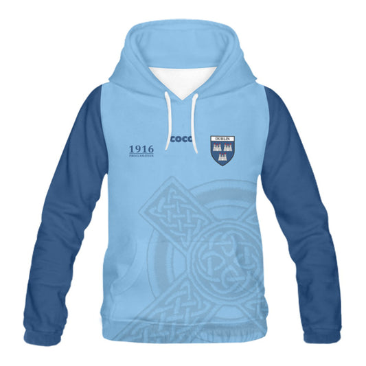 County Dublin 1916 Proclamation Hoodie - Adults 4XL