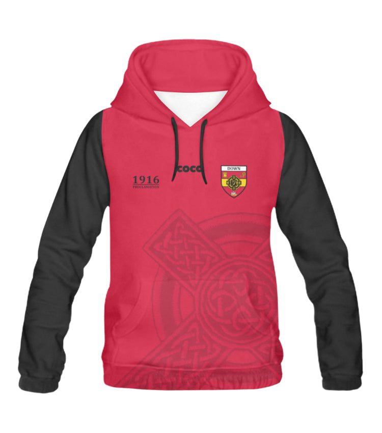 County Down 1916 Proclamation Hoodie 4XL