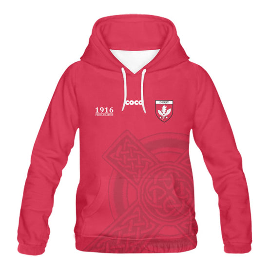 County Derry 1916 Proclamation Hoodie - Adults
