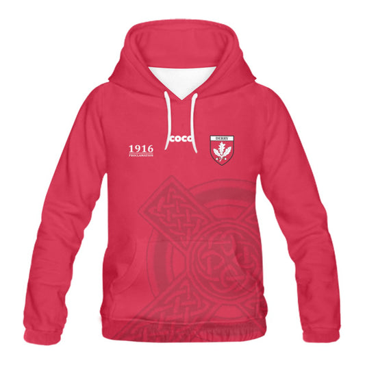 County Derry 1916 Proclamation Hoodie - Adults 4XL