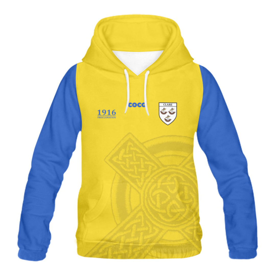 County Clare 1916 Proclamation Hoodie - Adults 4XL